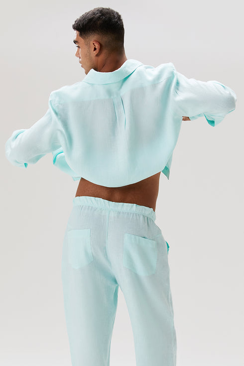 CAMISA OVERSIZED ACQUA